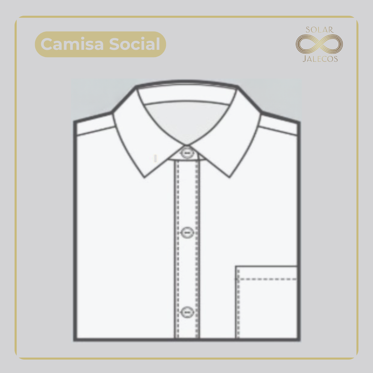 Camisa Social Masculina