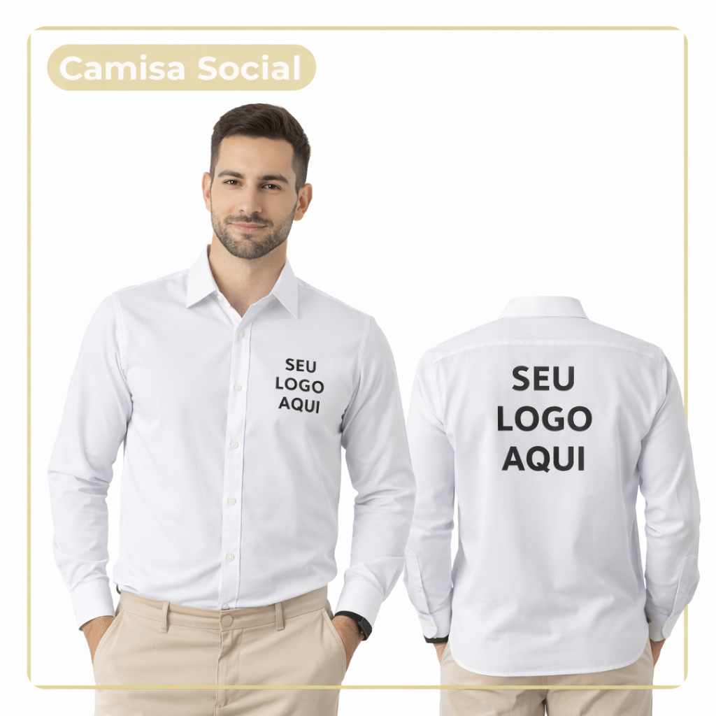 Camisa Social Masculina